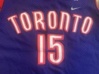 Vintage Nike Vince Carter  15 Toronto Raptors Jersey Large 44 L