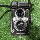 Vintage Lm Yashica-mat Copal Mxv Camera 80mm Untested