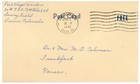  100th Bomb Group Wwii Postcard Sgt Warders B 17 Gunner Our Gal Sal 4 1 43 