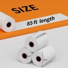 50 Rolls 2 1 4  X 85  Thermal Paper Cash Register Credit Card Pos Receipt Roll