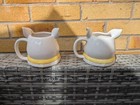 Cute Bunny Rabbit Ceramic Cups easter kitchen novelty Decor     Set Of 2 Excellent