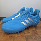 Size 9 - Adidas Ultraboost Cleat Men s Blue Silver Football Cleats Jp7412 New