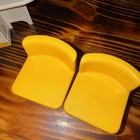 80 s Vintage Little Tikes Party Kitchen Island Dollhouse Furniture  2 Chairs