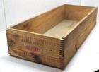 Vintage Dupont Red Cross Dynamite Box Unique 30  Long   High Explosives Crate