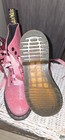 Dr  Martens Pink Glitter Lace-up Ankle Boots 7 Us  Uk 5 Eu 38