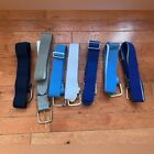 Lot Of 7 Womens Adjustable Softball Belts