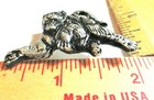 Tiger Pin Vintage Collectible Old Feline Wild Cat Zoo Worker Hunter Pinback