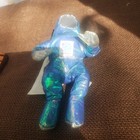 Vintage-1997 Intel Inside Pemmx Pentium Ii Spaceman-blue Metallic Plush 8   beanie