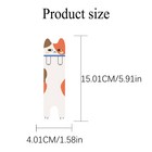 60 Pcs Cat Bookmarks Kids Funny Double Print Classroom Reading Prize Gifts