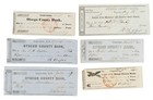 1800s Cooperstown Baseball Check Collection Some Related To Doubleday   Phinney