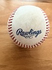 Official Rawlings Game Used Major League Baseball Mlb Real Leather 47 Fast Ship
