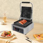 1800w 110v Electric Sandwich Maker Commercial Sandwich Panini Press Grill