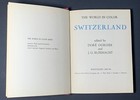 1940s    vintage Travel Book Switzerland Map Culture History 1st Edition Illus Hc