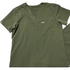 Figs Women s Scrub Set Olive Green Tech Collection Hw Livingston Pants Top M