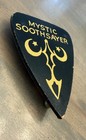 Mystic Soothsayer Ouija Board Planchette Pointer  Black With Gold Lettering