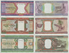 Mauritania Set 3 Pcs 100 200 500 Ouguiya 2002 P 4k 5j 8c Unc Lot 5