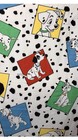 Vtg Disney 101 Dalmations Vintage 1990   s Twin Size Flat Sheet
