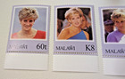 Diana Stamps - Malawi  4 Stamps    Mint Nh   