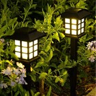 12 Pack Solar Pathway Lights Outdoor Led Garden Yard Patio Landscape Decor Lamp