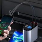 Usb C Car Charger Retractable Dual Type C Fast Charge For Iphone Samsung Android