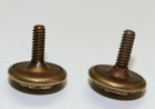 Us Navy Brass Eagle And Anchor Dress Cap Screw Back Buttons 5 8  Pair B9714