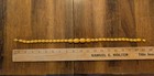 Vintage Butterscotch Bakelite Beaded Necklace  Deco 19  41g