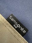 Nwot Samsonite Blue gray Zip Travel Large Foldable Tote bag Duffel Yacht beach