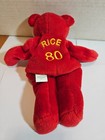 Jerry Rice - 1999 Salvino s Bammers Plush Beanie Bear - New With Tag - 49 ers