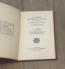 Foster s Russian Bank By R f  Foster 1920 Hardcover   Dj