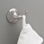 Delta Greenwich Ii Double Towel Multi-purpose Robe Hook Brushed Nickel Gre35-bn
