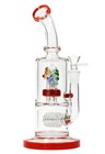 Hookah 11inch Heavy Glass Bong And Water Pipes Tobacco Smoking Perc W 14mm Bowl