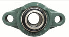 2pcs Ucfl201-8 Solid Base Pillow Block Flange Mounted Bearing 1 2  Bore 2 Bolt