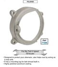 Polished Open Primary Belt Drive Stator Cover For 70-84 Harley Shovelhead 77306