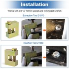 Self-piercing Rivet Tool Combo Kit     Includes 21960   21970 For Spr Insertion 