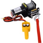 2000lb 12v Atv Utv Electric Winch  Waterproof Steel Cable Winch For Off-road