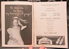 Feb 29  1960 Playbill   five Finger Exercise  At The Music Box Theatre