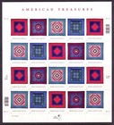 Below Face   3524-7 Amish Quilt  Wholesale Lot Of  10  Sheets  F-vf Nh  Bcv  217