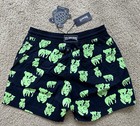 Nwt Vilebrequin Swim Trunks Moorise - Glow In The Dark - Men - 2xl - Navy Blue