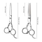 Professional Barber Shears Set Hair Cutting Thinning Scissors Hairdressing Salon