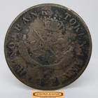 1857 Bank Of Upper Canada Half Penny Token -  c40182nq