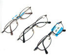 3 Pair  Reading Glasses Spring Temples Impact Impact Resistant Lens  Power 1 50