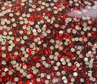 Red Round Flat Back Crystal Rhinestone 3mm Jewelry Crafting Nail Gems