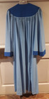 Two-tone Blue Murphy Robes Choir Gown robe 40  Ch 50  L
