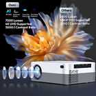 Projector Android Tv 4k 1080p Uhd 5g Wifi Hdmi Av Led Movie Video Home Theater