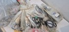 Vintage Projector Parts Pieces Huge Misc Lot Belts 