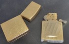 Vintage Zippo Cigarette Lighter Gold Tone E 04