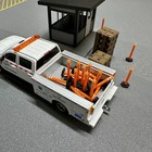 Hot Hobby Roadscapes 1 64 Scale Traffic Delineator   Channelizer Posts  20 Pack 