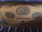 A  Graichen Antique Upright Piano From 1864 Germany 