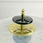 Vintage Kromex Ice Bucket Mcm Atomic Aluminum Bullet Barware Bakelite Handle