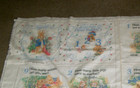 Vintage Beatrix Potter 123 Cloth Fabric Book  Peter Rabbit Cloth Book To Sew